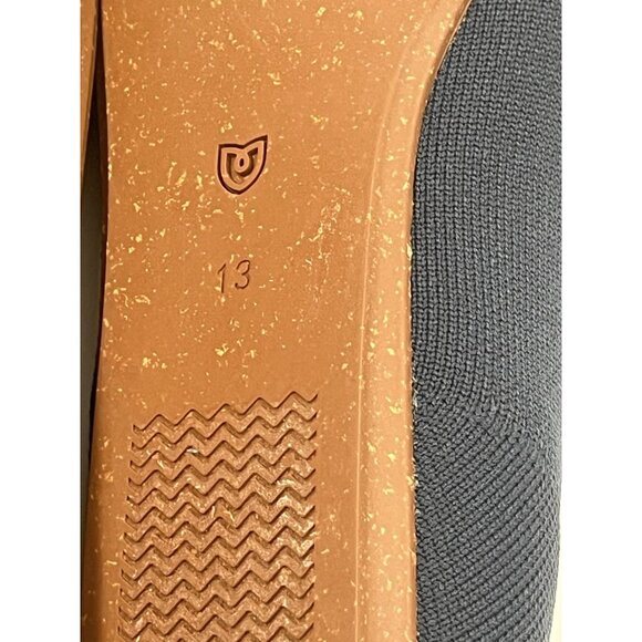 Rothys Navy Blue Flats Sz Womens 13 No Insoles Sustainable Comfort - Picture 6 of 6